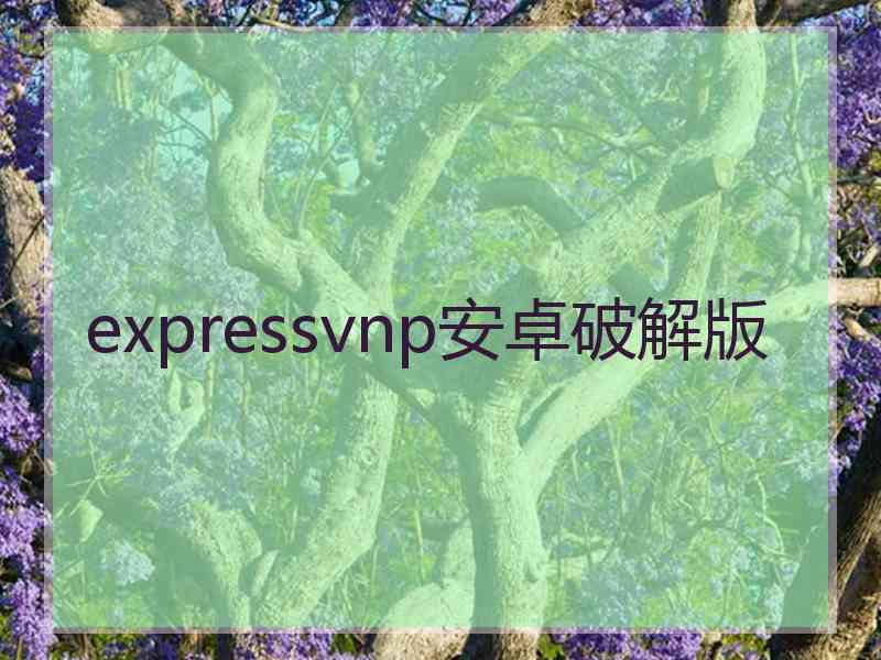 expressvnp安卓破解版